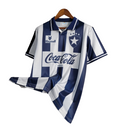 Camisa Botafogo I Retrô 1994 - Torcedor Masculina - Preta e branca com patrocínio da coca cola