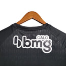 Camisa Atlético Mineiro Third 23/24 Torcedo Masculina - Preta com patrocinador