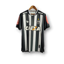 Camisa Retrô Atlético Mineiro 16/17 - Torcedor Umbro Masculina - Preta com branca patrocínio Caixa Econômica