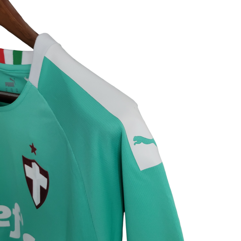 Camisa Palmeiras III Retrô 19/20 Torcedor Masculina - Verde Tricoline