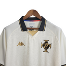 Camisa Vasco da Gama III Torcedor Masculina - Branca com detalhes em dourado e preto