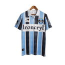 1997/1998 - Masculina Penalty - Azul e preta com patrocínio Ironcryl