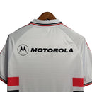 Camisa Retrô São Paulo I 2000 - Masculina Penalty - Branca com símbolo do Paulistão