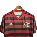 Camisa Flamengo I 19/20 Torcedor Masculina - Vermelha e preta com os detalhes em branco