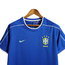 Camisa Retrô Seleção Brasileira 1998/98 Away - Torcedor - Azul