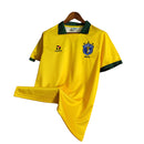 Camisa Seleção Brasileira Retrô I 88/90 - Torcedor - Amarela com gola verde
