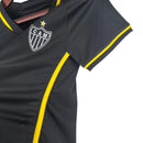 Camisa Atlético Mineiro Third 23/24 - Torcedor  Feminina - Preta e amarela