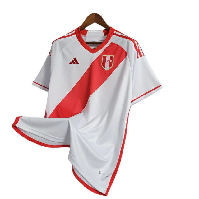 Camisa Seleção Peru 2023/24 Home - Torcedor adidas Masculina