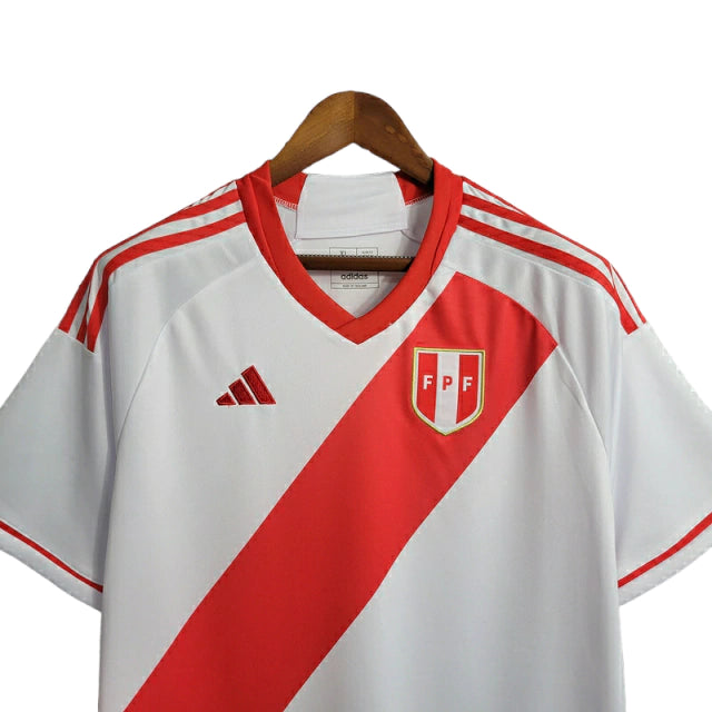 Camisa Seleção Peru 2023/24 Home - Torcedor adidas Masculina