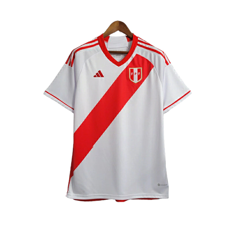 Camisa Seleção Peru 2023/24 Home - Torcedor adidas Masculina