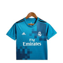 Kit Infantil Retrô Real Madrid 17/18 - Azul