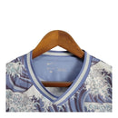 Camisa Japão Edição especial 24/25 - Torcedor Masculina - Roxa com detalhes em branco e cinza