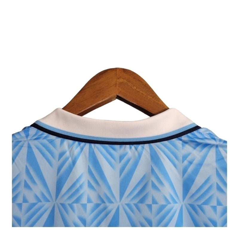 Camisa Retrô Lazio 1991 - Masculina - Azul com detalhes em branco