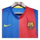 Camisa Retrô Barcelona I 06/07 - Masculina - Azul e vermelha