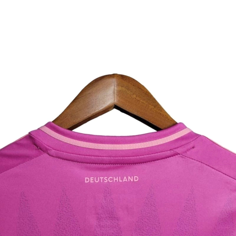Camisa Seleção da Alemanha II 24/25 - Torcedor Masculina - Rosa com detalhes em roxo
