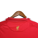 Camisa Retrô Liverpool Edição Champions League I 2008/2009 - Masculina - Vermelha com detalhes em branco