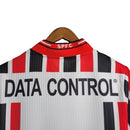 Camisa Retrô São Paulo II 1997 - Masculina - Vermelha e preta