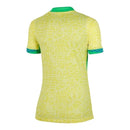 Camisa Seleção Brasileira I 24/25 - Torcedor Feminina - Amarela com detalhes em verde