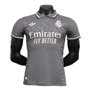 Camisa Real Madrid 2024/25 Third - Jogador Masculina - Cinza