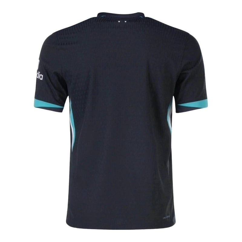 Camisa Liverpool II 24/25 - Torcedor Masculina - Preta com detalhes em verde