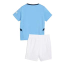 Kit Infantil Manchester City I 24/25 - Azul e branco