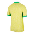 Camisa Seleção Brasileira I 24/25 - Torcedor Masculina - Amarela com detalhes em verde