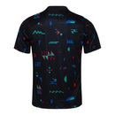Camisa Seleção de Portugal Pré-jogo 24/25 - Torcedor Masculina - Preta com detalhes em azul e vermelho e verde