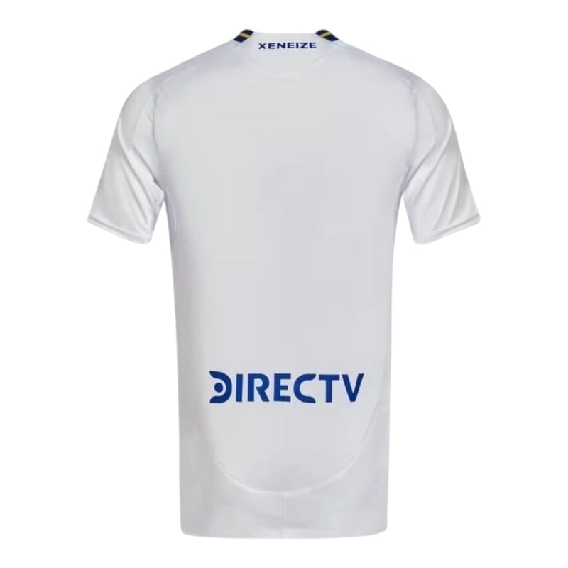 Camisa Boca Juniors II 24/25 - Torcedor Masculina - Branca com detalhes em amarelo e azul