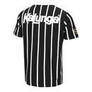 Camisa Retrô Corinthians 1990 - Masculina - Branca e preta