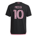 Camisa Inter Miami II 24/25 - MESSI N°10 - Torcedor Masculina - Preta com detalhes em rosa