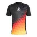 Camisa Seleção Alemanha Pré-jogo 24/25 - Torcedor Masculina - Preta com detalhes em vermelho e amarelo