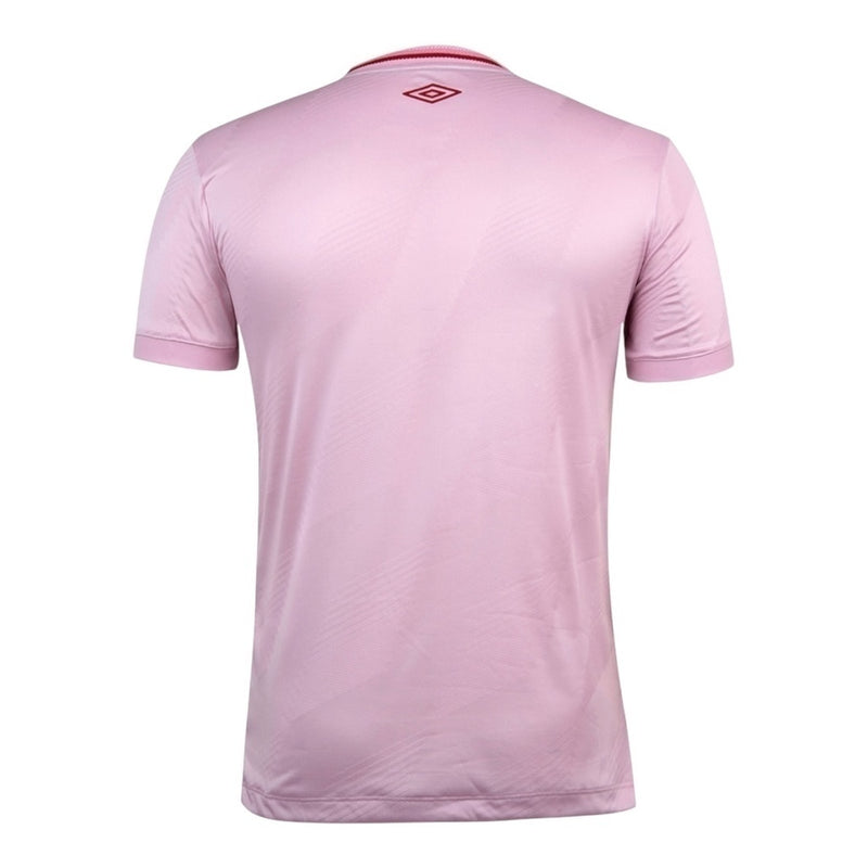 Camisa Athletico Paranaense Outubro Rosa 24/25 - Torcedor Masculina - Rosa com detalhes em vermelho