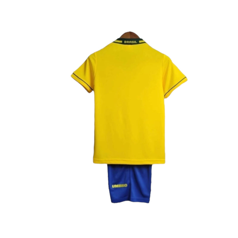 Kit Infantil Brasil Retrô 1994 - Amarelo