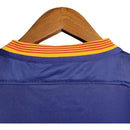 Camisa Retrô Barcelona I 15/16 - Masculina - Azul com detalhes em vermelho e amarelo