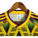 Camisa Retrô Arsenal II 91/93 - Masculina - Amarela com detalhes em verde e vermelho