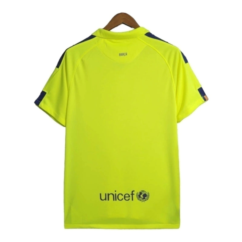Camisa Retrô Barcelona II 14/15 - Masculina - Amarela