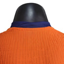 Camisa Seleção da Holanda I 24/25 - Jogador Masculina - Laranja com detalhes em azul