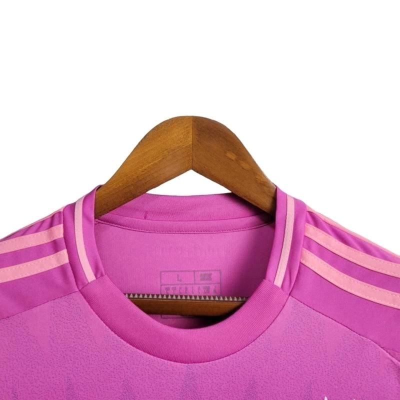 Camisa Seleção da Alemanha II 24/25 - Torcedor Masculina - Rosa com detalhes em roxo