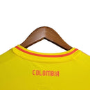 Camisa Colômbia I 24/25 - Torcedor Masculina - Amarela com detalhes em laranja