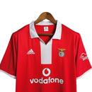Camisa Retrô Benfica 2004/2005 - Torcedor - Vermelha com detalhes em branco