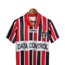 Camisa Retrô São Paulo II 1997 - Masculina - Vermelha e preta