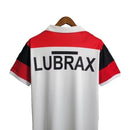 Camisa Retrô Flamengo II 1986 - Masculina - Branca com detalhes em vermelho