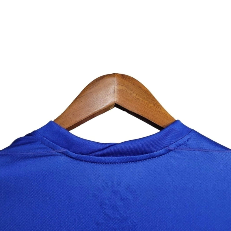 Camisa Seleção Estados Unidos 2024/25 Away - Azul com detalhes em vermelho e branco