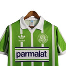 Camisa Retrô Palmeiras I 1992/1993 - Masculina Adidas - Verde com listras em branco