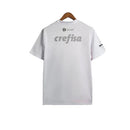 Camisa Palmeiras Edição especial 23/24 - Torcedor Masculina - Branca com detalhes em azul e rosa