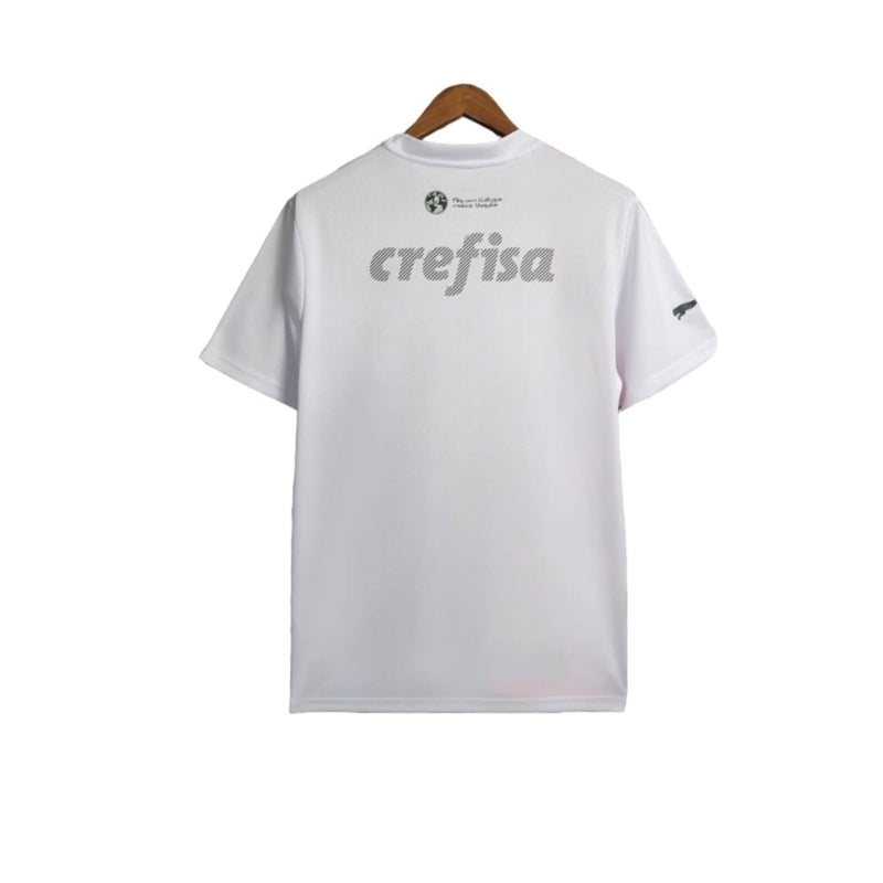 Camisa Palmeiras Edição especial 23/24 - Torcedor Masculina - Branca com detalhes em azul e rosa