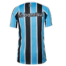 Camisa Grêmio I 24/25 - Torcedor Masculina - Branca e preta e a Com Patrocínio