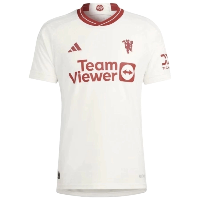 Camisa Manchester United III 23/24 - Torcedor Masculina - Branca