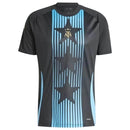 Camisa Seleção da Argentina Pré-Jogo 24/25 Copa América 2024 - Torcedor Masculina - Preta