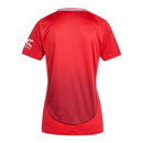 Camisa Manchester United I 24/25 - Torcedor Feminina - Vermelha com detalhes em branco